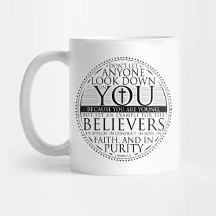 1 Timothy 4:12 - Bible Quote Mug